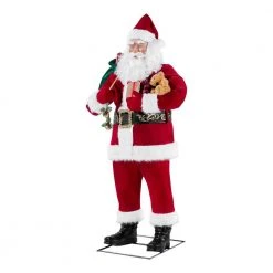 Home Accents Holiday 6 ft Animated Singing Santa Christmas Animatronic -HOME ACCENTS HOLIDAY Sales home accents holiday christmas figurines 21sv22566 40 1000