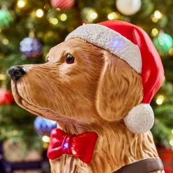 Home Accents Holiday 30 in Christmas Golden Retriever -HOME ACCENTS HOLIDAY Sales home accents holiday christmas figurines 22dk01010 a0 1000
