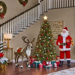 Home Accents Holiday 4 ft Animated Reindeer Christmas Animatronic -HOME ACCENTS HOLIDAY Sales home accents holiday christmas figurines 22sv23175 77 1000