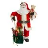 Home Accents Holiday 3 ft Santa With Present Bag and Bear -HOME ACCENTS HOLIDAY Sales home accents holiday christmas figurines d78 kxrka001 64 1000
