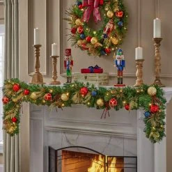 Home Accents Holiday 9 ft Prelit Nutcracker Garland -HOME ACCENTS HOLIDAY Sales home accents holiday christmas garland 22ne50014 1d 1000