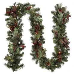 Home Accents Holiday 9 ft Prelit Woodmore Garland -HOME ACCENTS HOLIDAY Sales home accents holiday christmas garland chzh3811602th5 40 1000