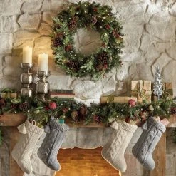 Home Accents Holiday 9 ft Prelit Woodmore Garland -HOME ACCENTS HOLIDAY Sales home accents holiday christmas garland chzh3811602th5 66 1000