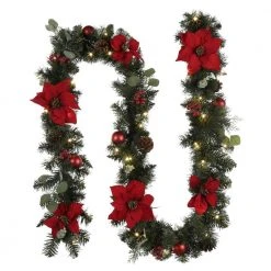 Home Accents Holiday 9 ft Prelit Berry Bliss Garland -HOME ACCENTS HOLIDAY Sales home accents holiday christmas garland chzh3811995th3 40 1000