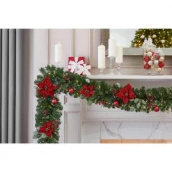 Home Accents Holiday 17 ft Unlit Berry Bliss Garland -HOME ACCENTS HOLIDAY Sales home accents holiday christmas garland chzh3811995th5 a0 1000