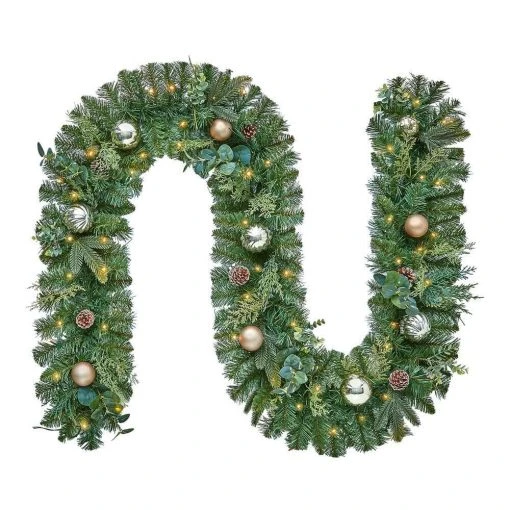 Home Accents Holiday 9 ft Prelit St Germain Garland -HOME ACCENTS HOLIDAY Sales home accents holiday christmas garland chzh3812070h3 64 1000