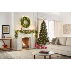 Home Accents Holiday 9 ft Prelit Wesley Garland -HOME ACCENTS HOLIDAY Sales home accents holiday christmas garland gt90m2l46l03 1d 1000