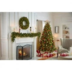 Home Accents Holiday 9 ft Prelit Wesley Garland -HOME ACCENTS HOLIDAY Sales home accents holiday christmas garland gt90m2l46l03 a0 1000
