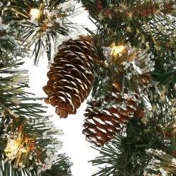 Home Accents Holiday 9 ft Prelit Sparkling Amelia Garland -HOME ACCENTS HOLIDAY Sales home accents holiday christmas garland gt90m2r70c02 1d 1000