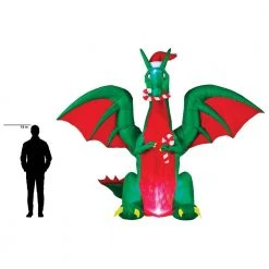 Home Accents Holiday 9 ft Christmas Dragon Holiday Inflatable -HOME ACCENTS HOLIDAY Sales home accents holiday christmas inflatables 111187 40 1000