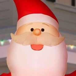 Home Accents Holiday 9 ft Giant-Sized Santa Holiday Inflatable -HOME ACCENTS HOLIDAY Sales home accents holiday christmas inflatables 12675 a0 1000