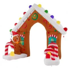 Home Accents Holiday 9.5 ft Gingerbread Archway Holiday Inflatable -HOME ACCENTS HOLIDAY Sales home accents holiday christmas inflatables 21gmc2864 40 1000