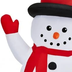 Home Accents Holiday 6.5 ft Santa Snowman and Dog Holiday Inflatable -HOME ACCENTS HOLIDAY Sales home accents holiday christmas inflatables 22gm17328 1d 1000