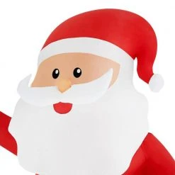 Home Accents Holiday 6.5 ft Santa With Present Holiday Inflatable -HOME ACCENTS HOLIDAY Sales home accents holiday christmas inflatables 22gm80011 1d 1000