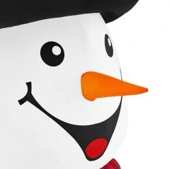 Home Accents Holiday 6.5 ft Snowman With Present Holiday Inflatable -HOME ACCENTS HOLIDAY Sales home accents holiday christmas inflatables 22gm80013 a0 1000
