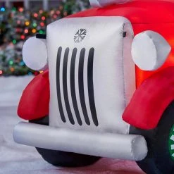 Home Accents Holiday 7.5 ft Santa and Mrs. Claus in Car Holiday Inflatable -HOME ACCENTS HOLIDAY Sales home accents holiday christmas inflatables 22gm80041 1d 1000