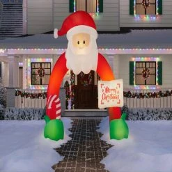 Home Accents Holiday 12.5 ft by 12 ft Santa Archway Holiday Inflatable -HOME ACCENTS HOLIDAY Sales home accents holiday christmas inflatables 22gm80059 e1 1000