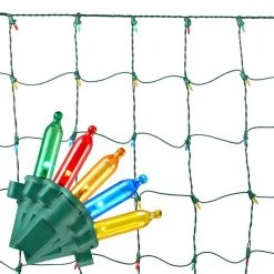 Home Accents Holiday 150L Multi Mini LED Net Lights