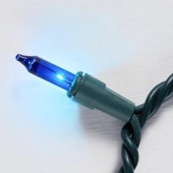 Home Accents Holiday 100L Blue Incandescent Mini Lights -HOME ACCENTS HOLIDAY Sales home accents holiday christmas string lights 100 gr b a0 1000