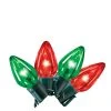 Home Accents Holiday 25L Red and Green C9 LED Steady Lit Lights -HOME ACCENTS HOLIDAY Sales home accents holiday christmas string lights 21rt2132115cm 64 1000