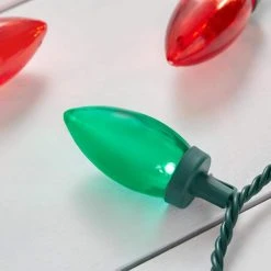 Home Accents Holiday 100L Red/Green C9 LED Lights -HOME ACCENTS HOLIDAY Sales home accents holiday christmas string lights 21rt2142115cm 1d 1000