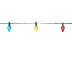 Home Accents Holiday 50L Multi Faceted C9 LED Steady Lit Lights -HOME ACCENTS HOLIDAY Sales home accents holiday christmas string lights 21rt2222115cm 40 1000