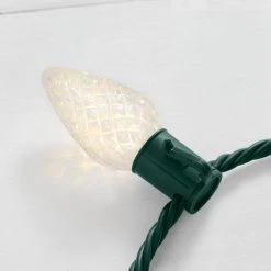 Home Accents Holiday 50L Warm White Faceted C9 LED Steady Lit Lights -HOME ACCENTS HOLIDAY Sales home accents holiday christmas string lights 21rt2232115cm a0 1000