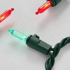 Home Accents Holiday 100L Red and Green Mini LED Lights -HOME ACCENTS HOLIDAY Sales home accents holiday christmas string lights 21rtty100rgcm 1d 1000