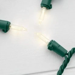 Home Accents Holiday 100L Warm White Mini LED Green Wire Lights -HOME ACCENTS HOLIDAY Sales home accents holiday christmas string lights 22rt100sm ww 66 1000