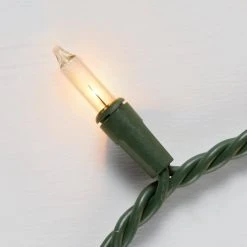 Home Accents Holiday 50L Clear Incandescent Mini Green Wire Lights -HOME ACCENTS HOLIDAY Sales home accents holiday christmas string lights l1050019cu01 a0 1000