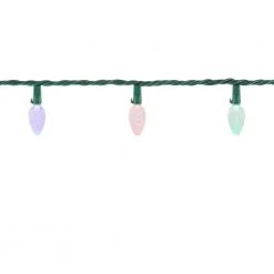 Home Accents Holiday 100L Warm White-To-Multi Faceted C6 LED Lights -HOME ACCENTS HOLIDAY Sales home accents holiday christmas string lights ty 100fc6 wwm 40 1000