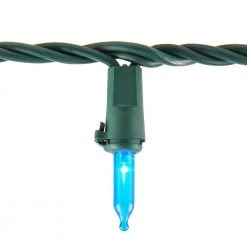 Home Accents Holiday 100L Blue Mini LED Lights -HOME ACCENTS HOLIDAY Sales home accents holiday christmas string lights ty 100sm bls 40 1000