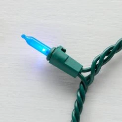 Home Accents Holiday 100L Blue Mini LED Lights -HOME ACCENTS HOLIDAY Sales home accents holiday christmas string lights ty 100sm bls a0 1000