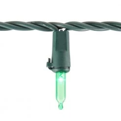 Home Accents Holiday 100L Green Mini LED Lights -HOME ACCENTS HOLIDAY Sales home accents holiday christmas string lights ty 100sm grs 40 1000