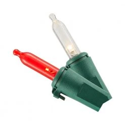 Home Accents Holiday 100L Red/Warm White Mini LED Lights