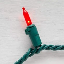 Home Accents Holiday 100L Red/Warm White Mini LED Lights -HOME ACCENTS HOLIDAY Sales home accents holiday christmas string lights ty 100sm rww a0 1000