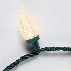 Home Accents Holiday 50L Warm White-To-Multi Faceted C9 LED Lights -HOME ACCENTS HOLIDAY Sales home accents holiday christmas string lights ty1190 1415 77 1000