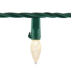 Home Accents Holiday 50L Warm White Faceted C3 LED Lights -HOME ACCENTS HOLIDAY Sales home accents holiday christmas string lights ty283 815ww 40 1000