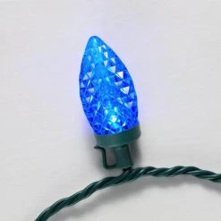 Home Accents Holiday 25L Multi Faceted C9 LED Lights -HOME ACCENTS HOLIDAY Sales home accents holiday christmas string lights ty292 815r 1d 1000