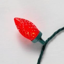Home Accents Holiday 25L Multi Faceted C9 LED Lights -HOME ACCENTS HOLIDAY Sales home accents holiday christmas string lights ty292 815r a0 1000