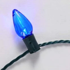 Home Accents Holiday 50L Multi C9 LED Steady Lit Lights -HOME ACCENTS HOLIDAY Sales home accents holiday christmas string lights ty316 1915m a0 1000