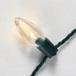 Home Accents Holiday 25L Warm White C9 LED Steady Lit -HOME ACCENTS HOLIDAY Sales home accents holiday christmas string lights ty417 1915ww a0 1000