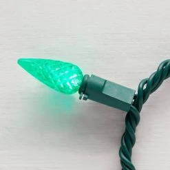 Home Accents Holiday 200L Multi Faceted C6 LED Steady Lit Lights -HOME ACCENTS HOLIDAY Sales home accents holiday christmas string lights ty427 1915m 1d 1000