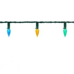 Home Accents Holiday 200L Multi Faceted C6 LED Steady Lit Lights -HOME ACCENTS HOLIDAY Sales home accents holiday christmas string lights ty427 1915m 40 1000