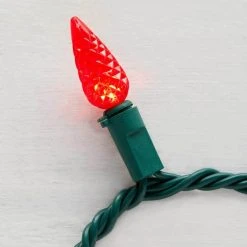 Home Accents Holiday 200L Multi Faceted C6 LED Steady Lit Lights -HOME ACCENTS HOLIDAY Sales home accents holiday christmas string lights ty427 1915m a0 1000