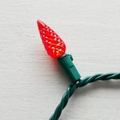 Home Accents Holiday 150L Multi Faceted C6 LED Lights -HOME ACCENTS HOLIDAY Sales home accents holiday christmas string lights ty615 1815m 1d 1000