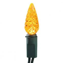 Home Accents Holiday 100L Multi Faceted C6 LED Steady Lit Lights -HOME ACCENTS HOLIDAY Sales home accents holiday christmas string lights ty621 1715m 1d 1000