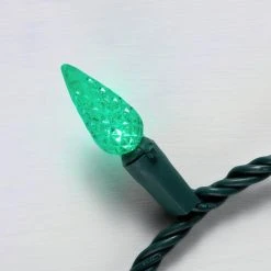 Home Accents Holiday 100L Multi Faceted C6 LED Steady Lit Lights -HOME ACCENTS HOLIDAY Sales home accents holiday christmas string lights ty621 1715m a0 1000