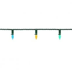 Home Accents Holiday 50L Multi Faceted C3 LED Steady Lit -HOME ACCENTS HOLIDAY Sales home accents holiday christmas string lights ty824 1415 fc3 40 1000