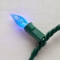 Home Accents Holiday 50L Blue Faceted C3 LED Steady Lit -HOME ACCENTS HOLIDAY Sales home accents holiday christmas string lights ty827 1415 fc3 a0 1000